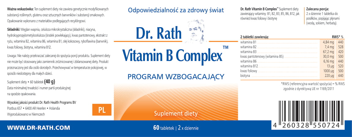 024 PL   Vitamin B Complex   Etykieta produktu (1) 1
